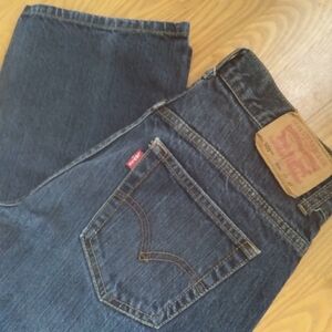 Levi's 505 Dark Blue Straight Kid's Jean 14Reg 27Wx27L